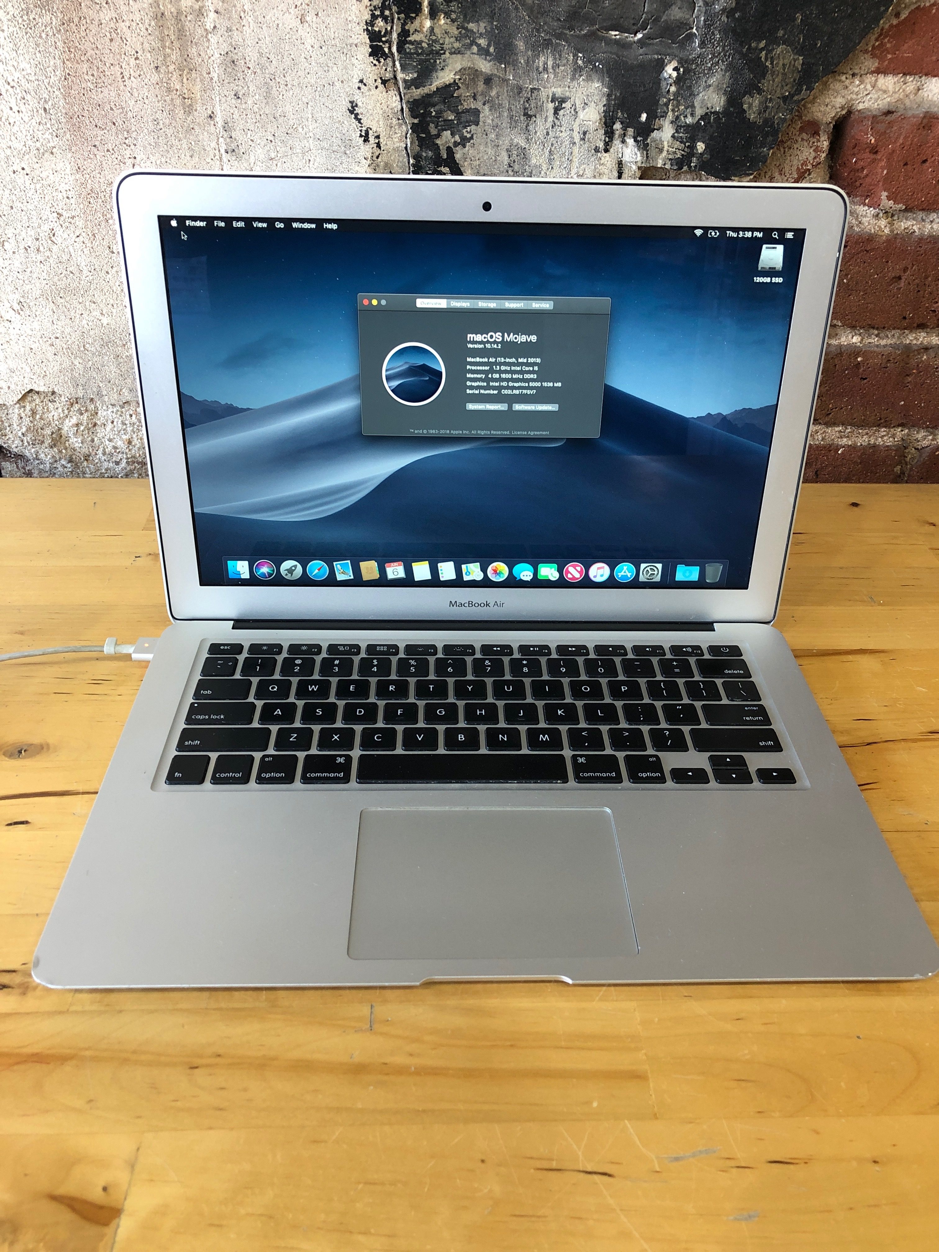 Sold - Mid 2013 MacBook Air 13" - $495 - Denver Mac Repair
