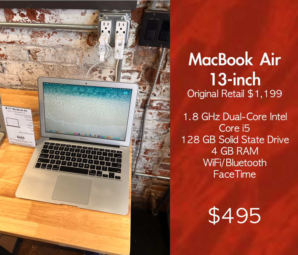 MacBook Air 13-inch  $495 | Denver Mac Repair