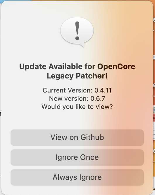 OpenCore Update