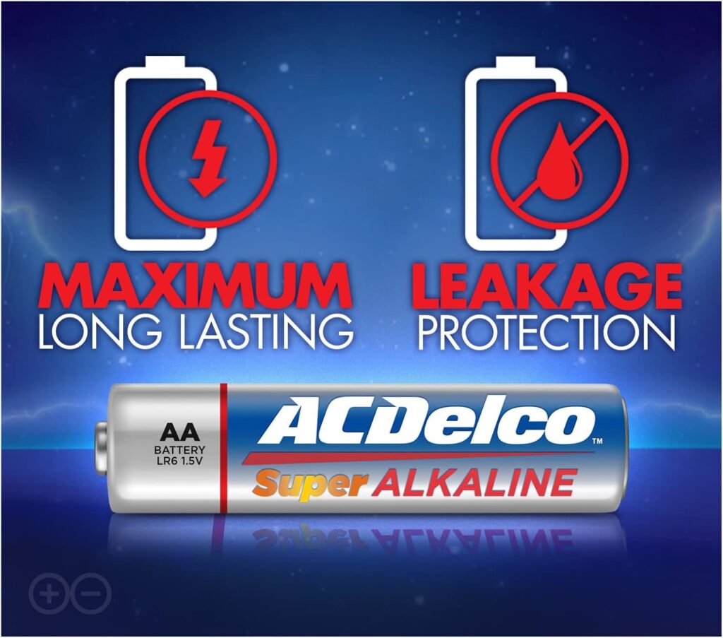 ACDelco 4-Count AA Batteries