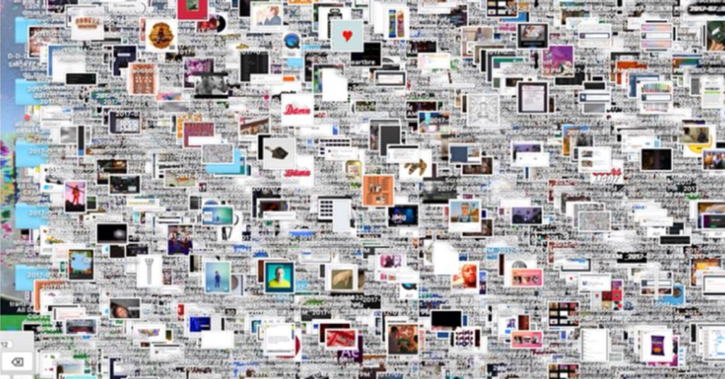 How do I keep my desktop organized?