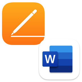 How do I switch from Microsoft Word to Pages?