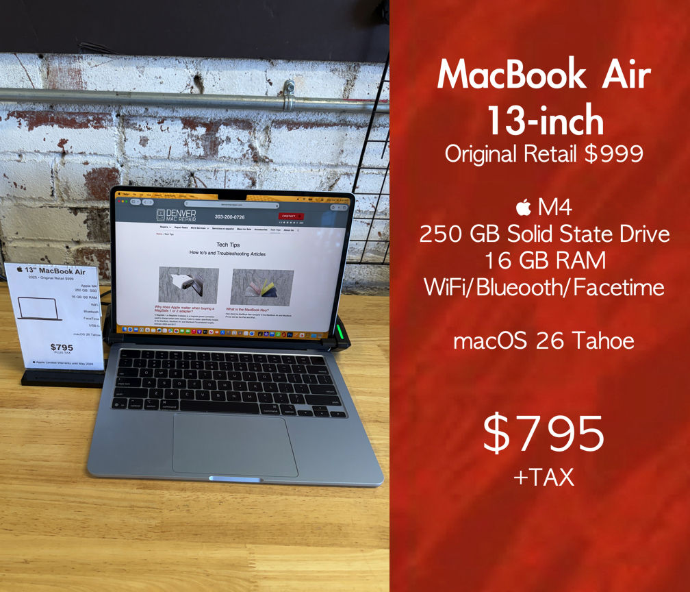 MacBook Air 13-inch  "The laptop that shows up early, finishes the job, and still has battery left for Netflix.”