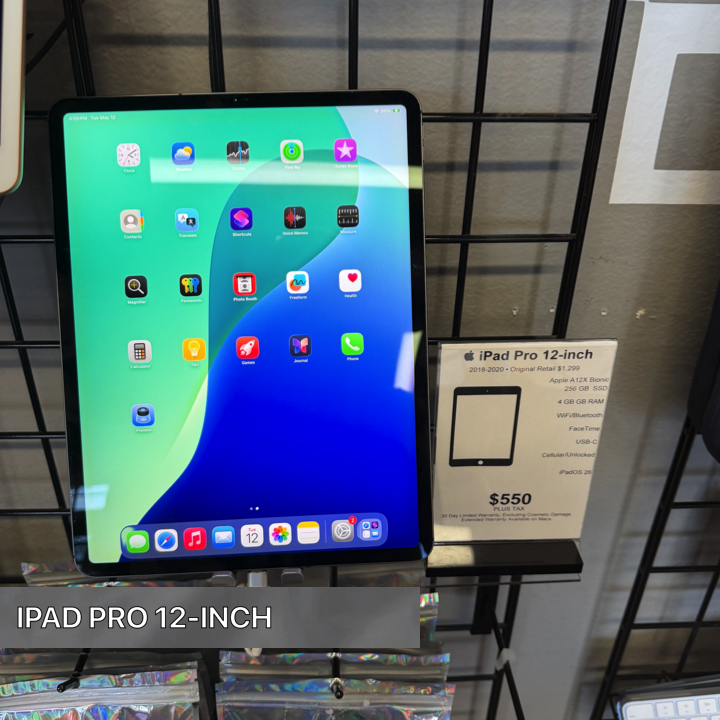 iPad Pro 12-inch “Still fast enough to outrun your workflow—and polished enough to make it look effortless.”