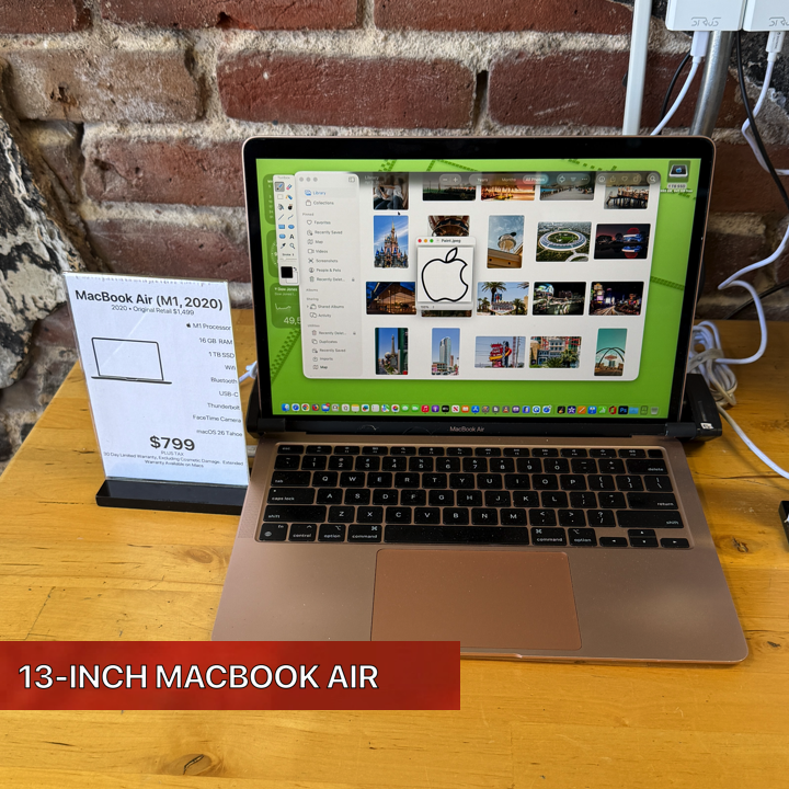 MacBook Air 13-inch "Your backpack barely notices it. Your workload definitely does."