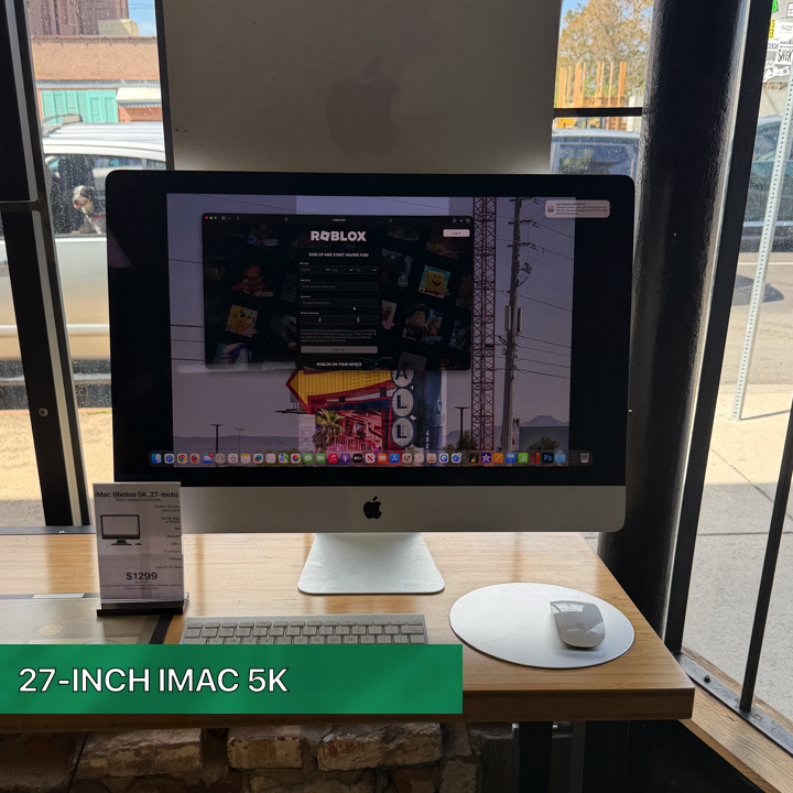 iMac 27-inch "All the Mac most people actually need — and then some."